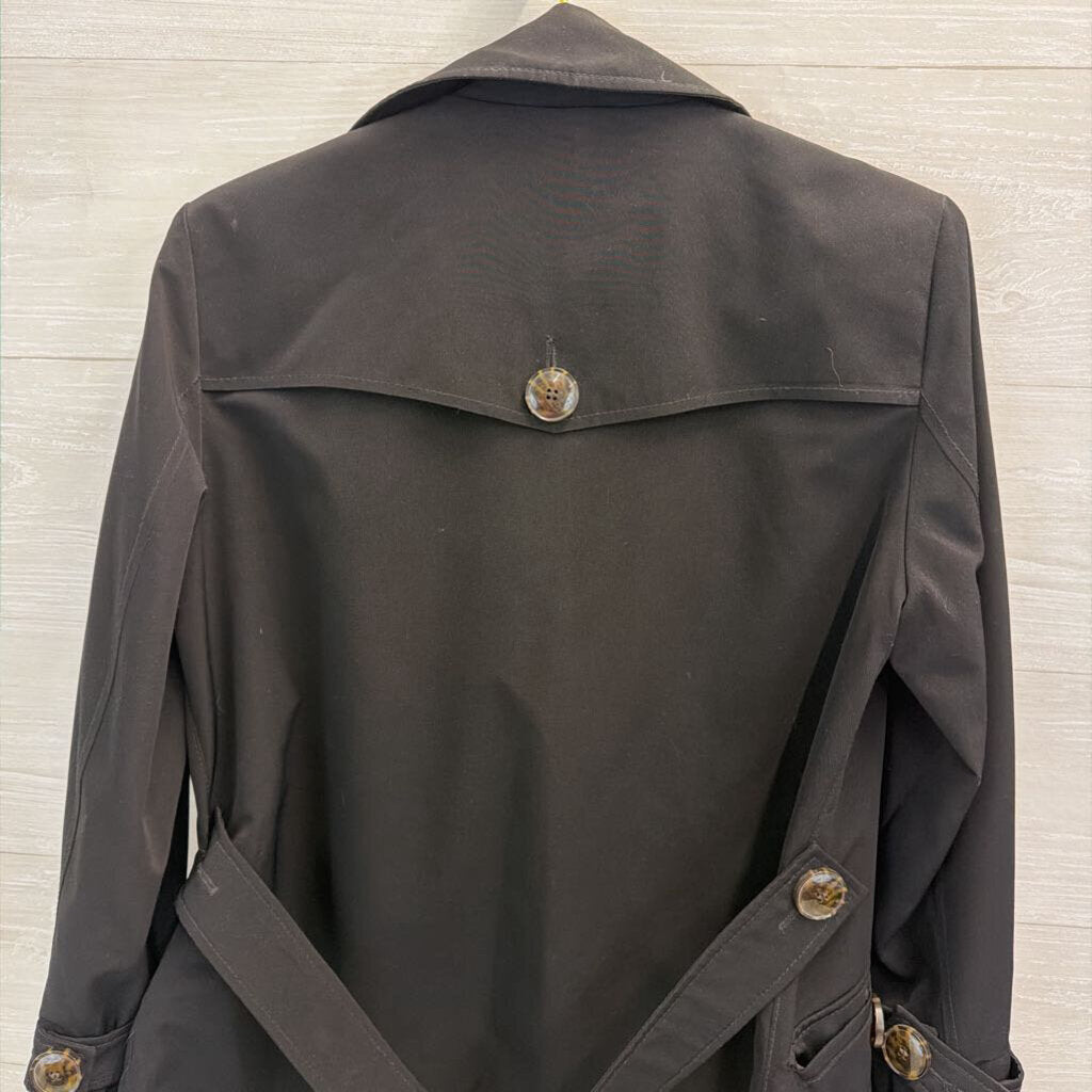 Braetan Black Double Breasted Jacket Medium