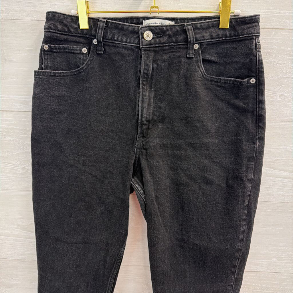 Abercrombie and Fitch Black The Skinny High Rise Jeans 30