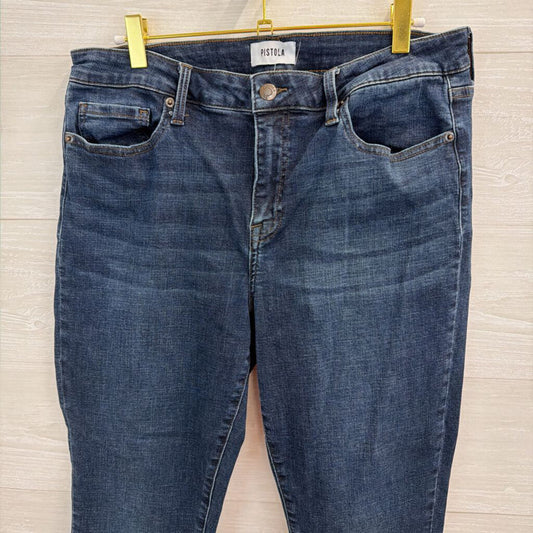 Pistola Dark Wash Skinny Leg Jeans 31