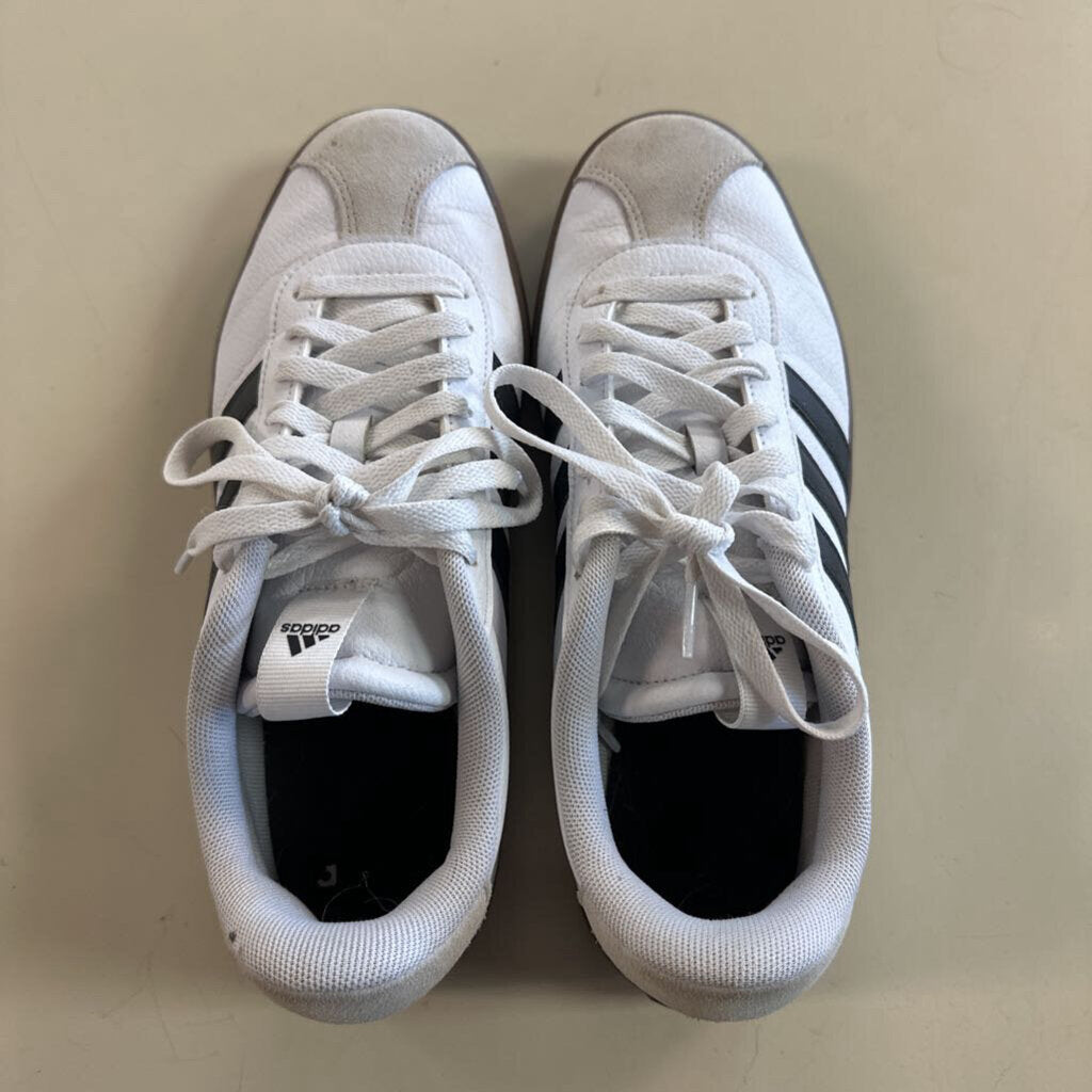 Adidas White/ Black VL Court 3.0 Sneakers 9.5