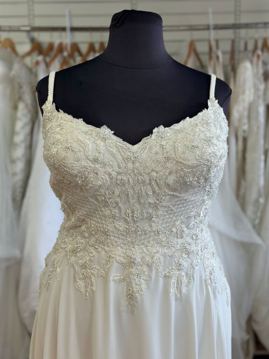 Allure Bridal 9807 Beaded Top Bridal Dress 22W