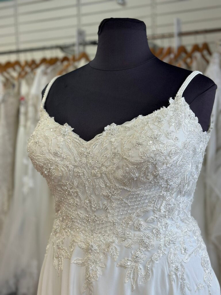 Allure Bridal 9807 Beaded Top Bridal Dress 22W