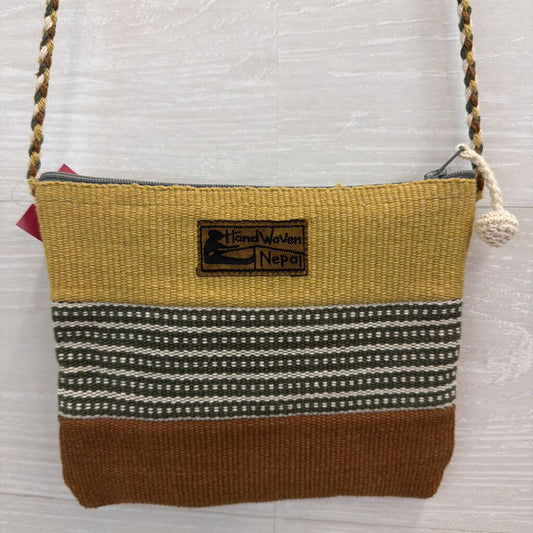 Hand Woven Nepal Crossbody Purse