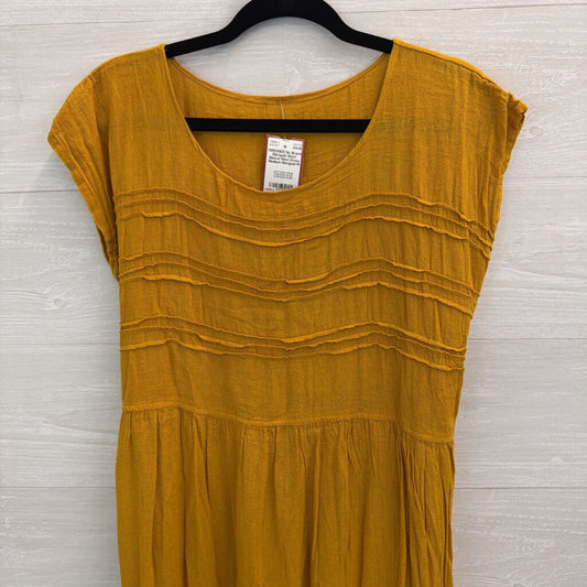 Marigold Short Sleeve Maxi Dress Medium