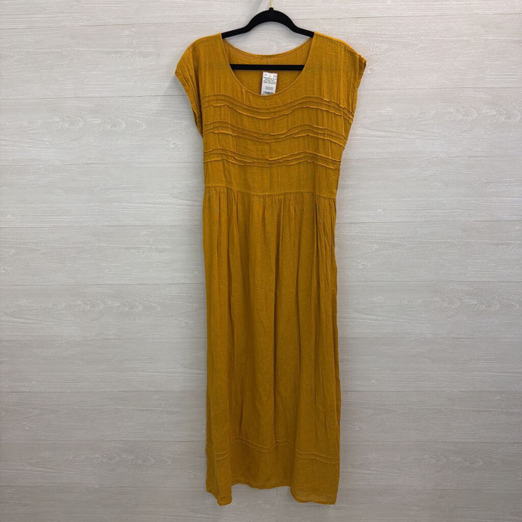 Marigold Short Sleeve Maxi Dress Medium