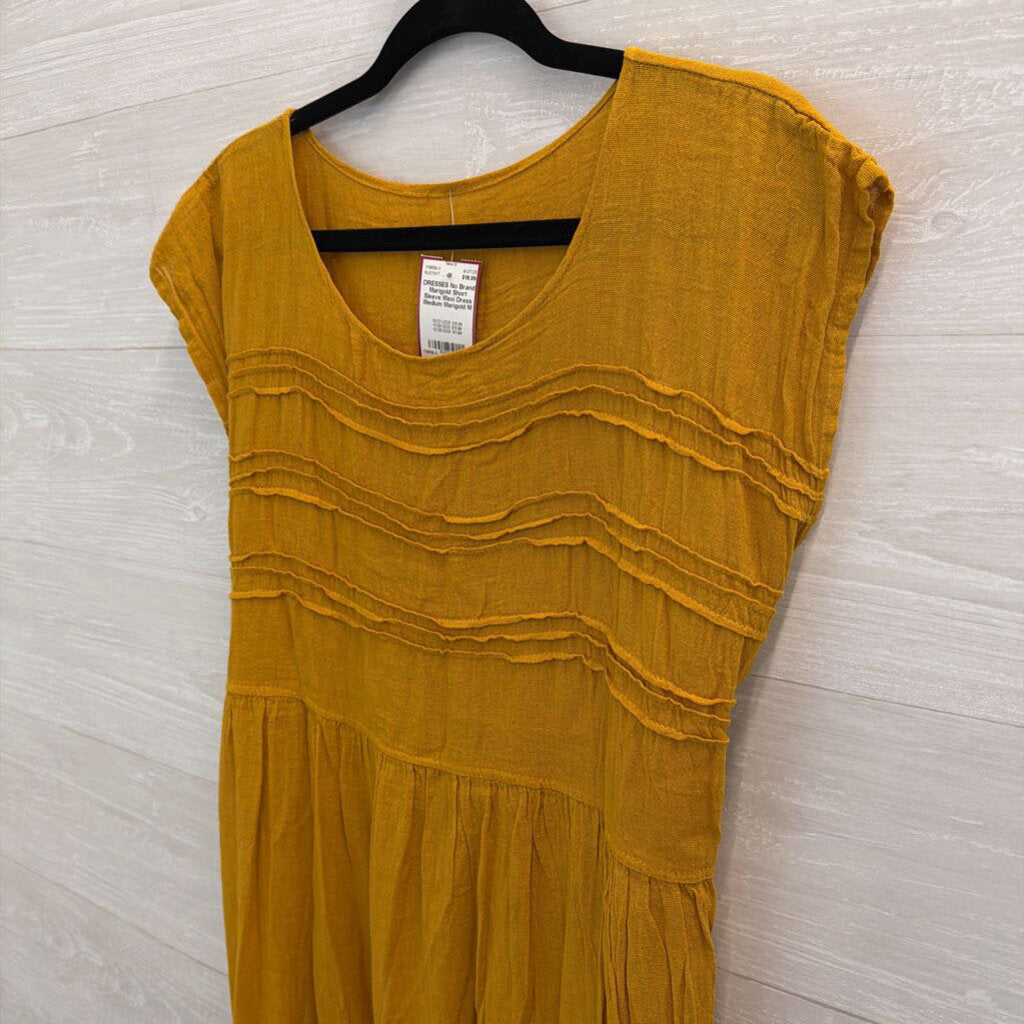 Marigold Short Sleeve Maxi Dress Medium