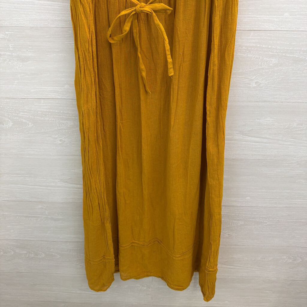 Marigold Short Sleeve Maxi Dress Medium