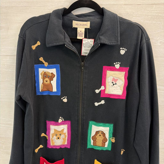 Vintage Bechamel Dog Zip Up Jacket Medium