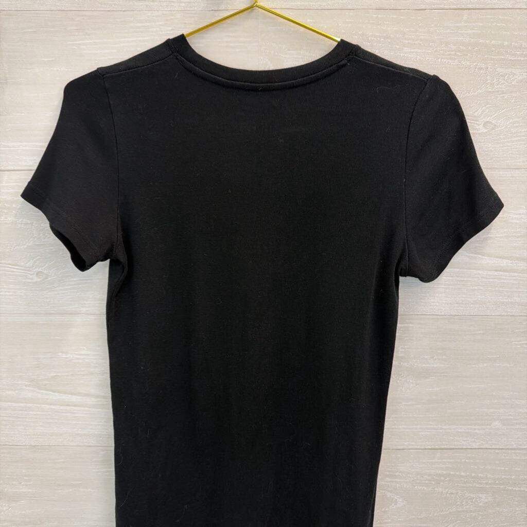 Eddie Bauer Black Short Sleeve Top Medium