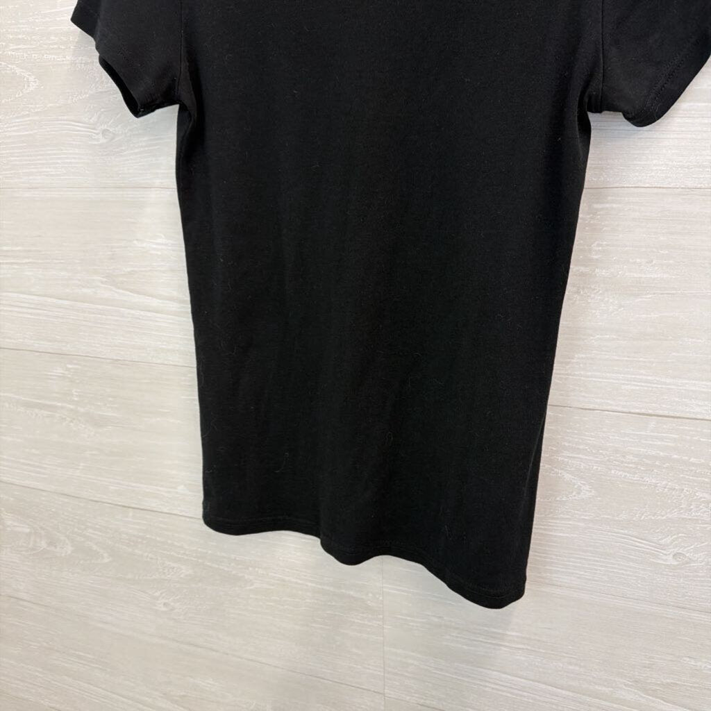 Eddie Bauer Black Short Sleeve Top Medium