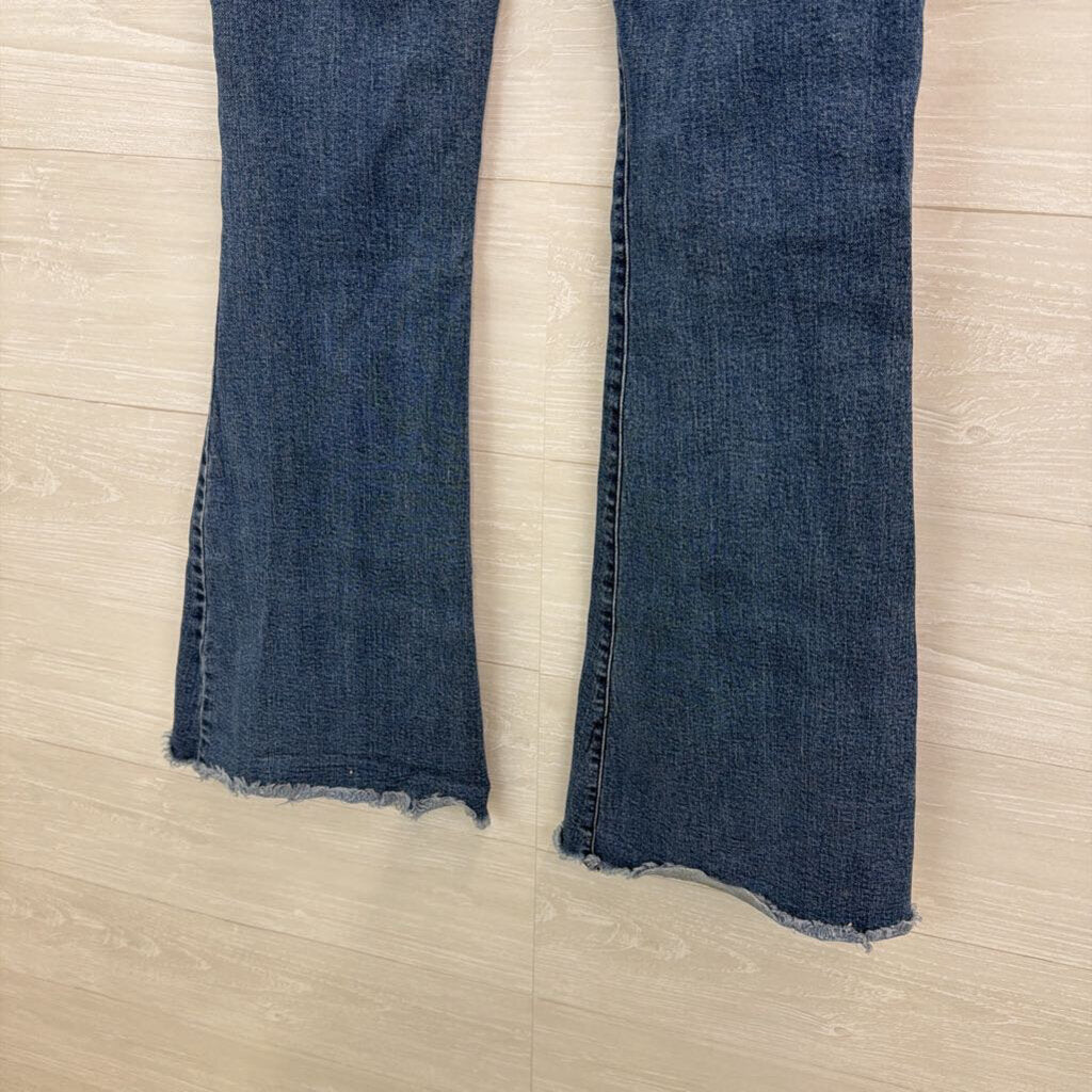 Black Label Medium Wash Flare Leg Jeans 27