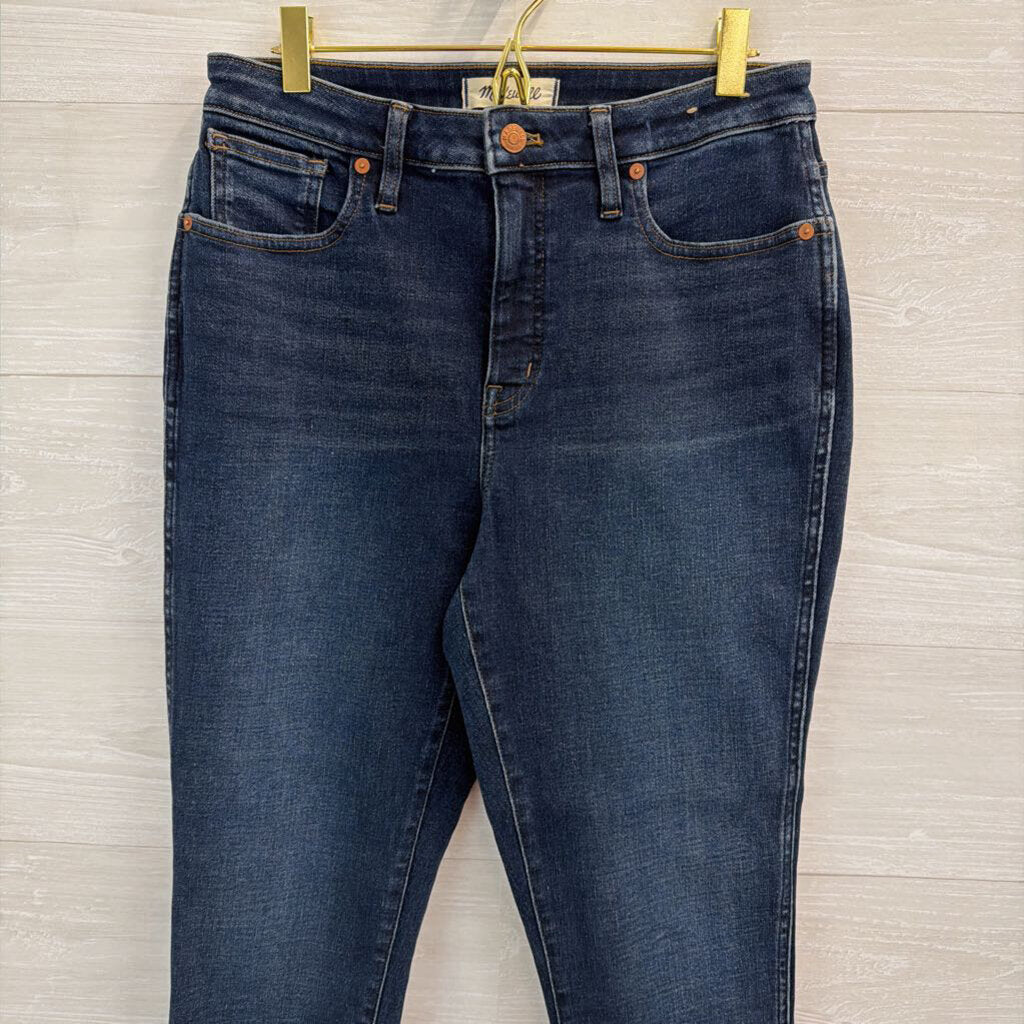 Madewell Dark Wash Curvy High Rise Skinny Jeans 29
