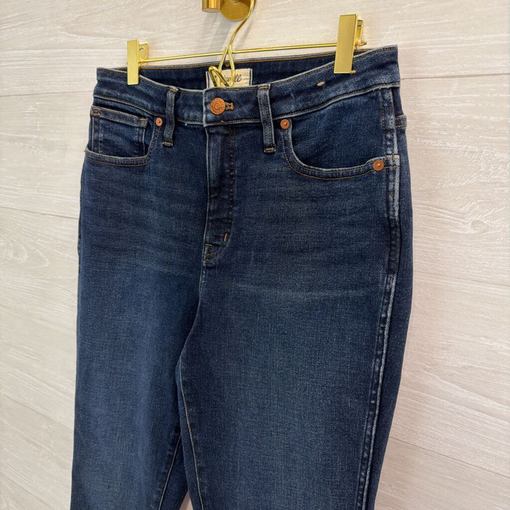 Madewell Dark Wash Curvy High Rise Skinny Jeans 29