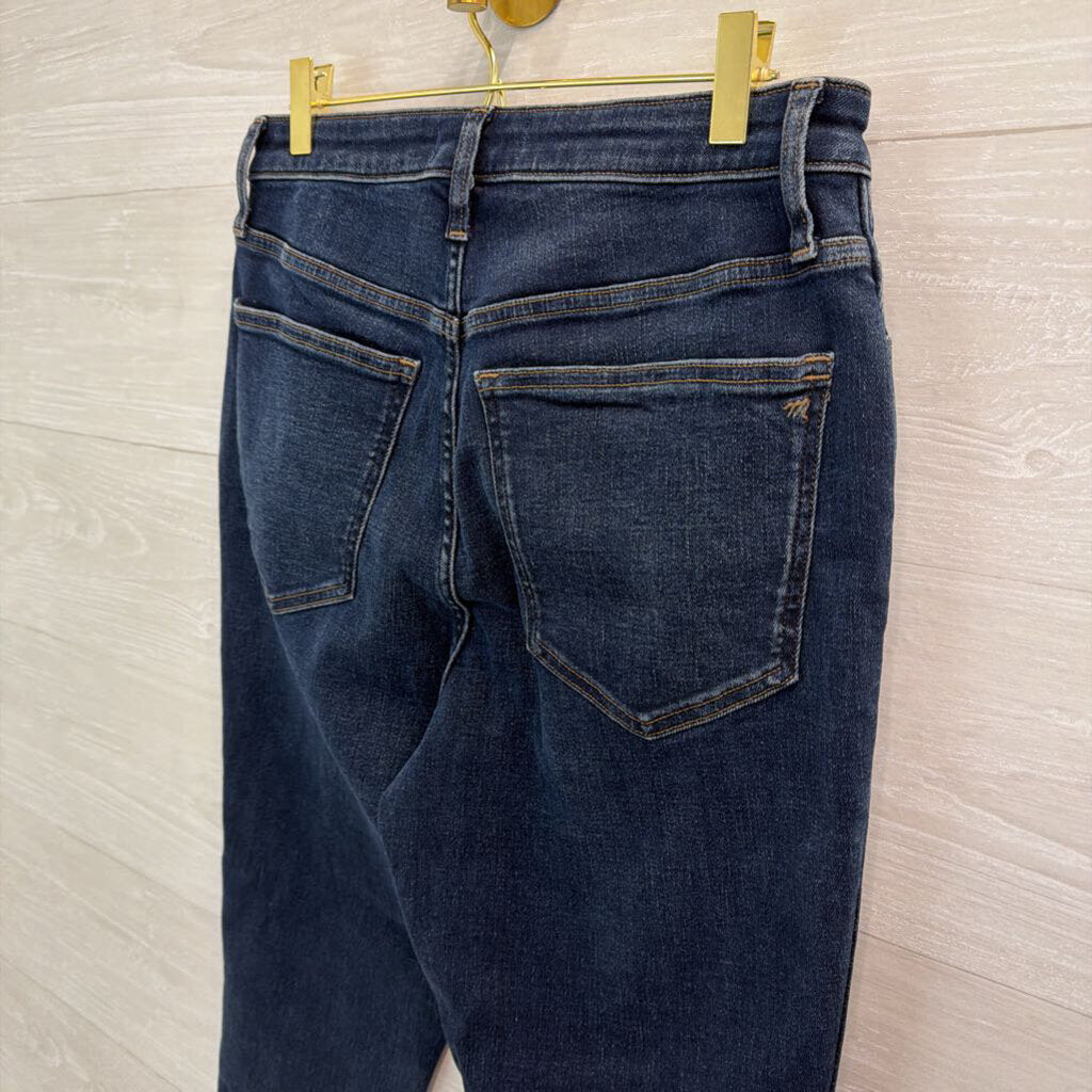 Madewell Dark Wash Curvy High Rise Skinny Jeans 29