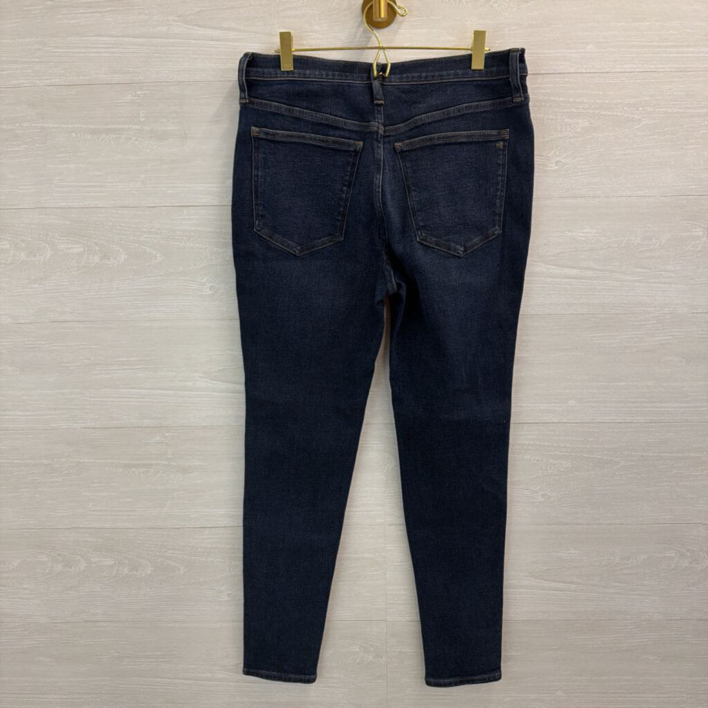 Madewell Dark Wash 10" High Rise Skinny Jeans 29