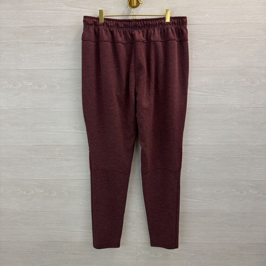 Nike Burgundy/ Orange Virginia Tech Sweatpants Large