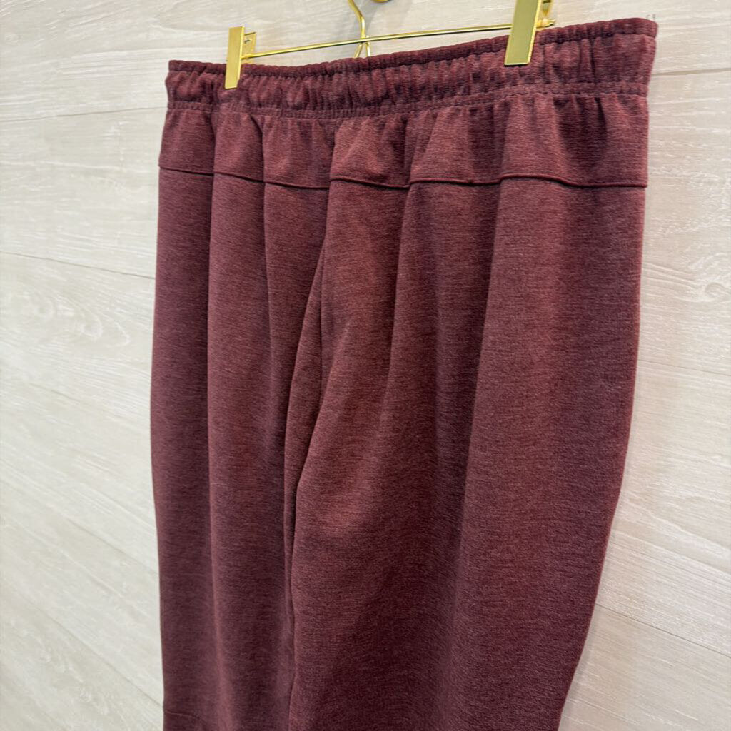 Nike Burgundy/ Orange Virginia Tech Sweatpants Large