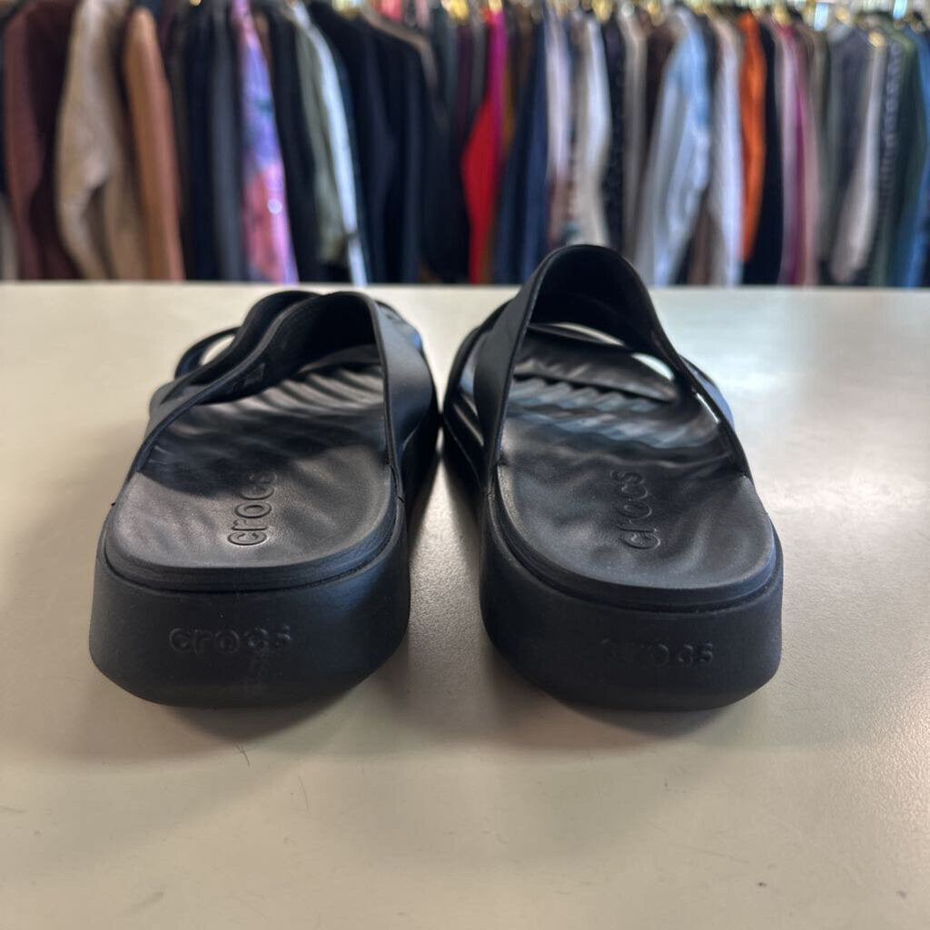 Crocs Black Getaway Sandals 7