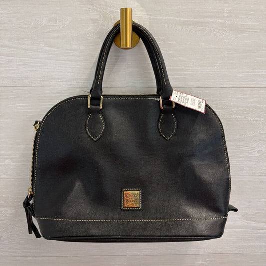 Dooney and Bourke Black Leather Dome Purse