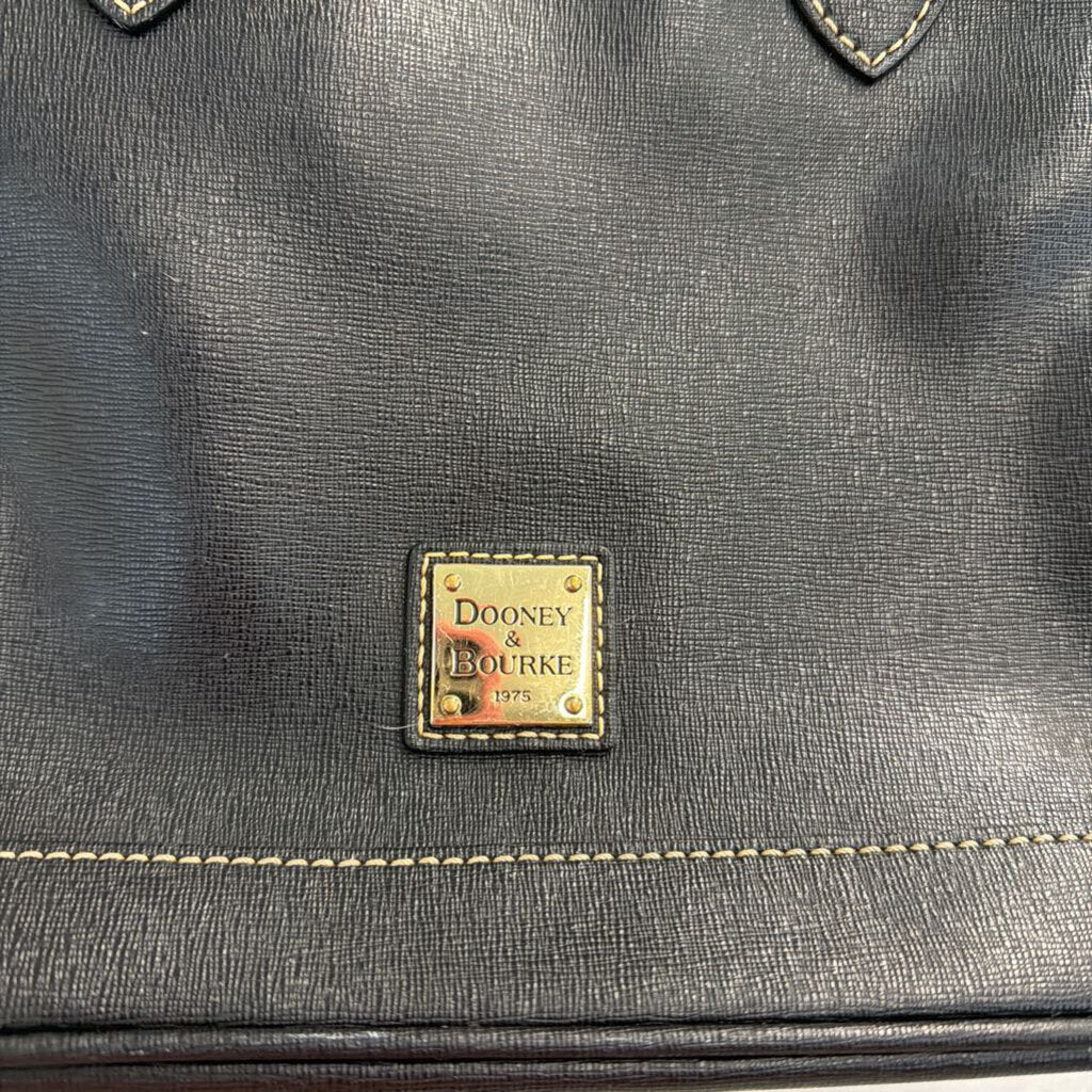 Dooney and Bourke Black Leather Dome Purse