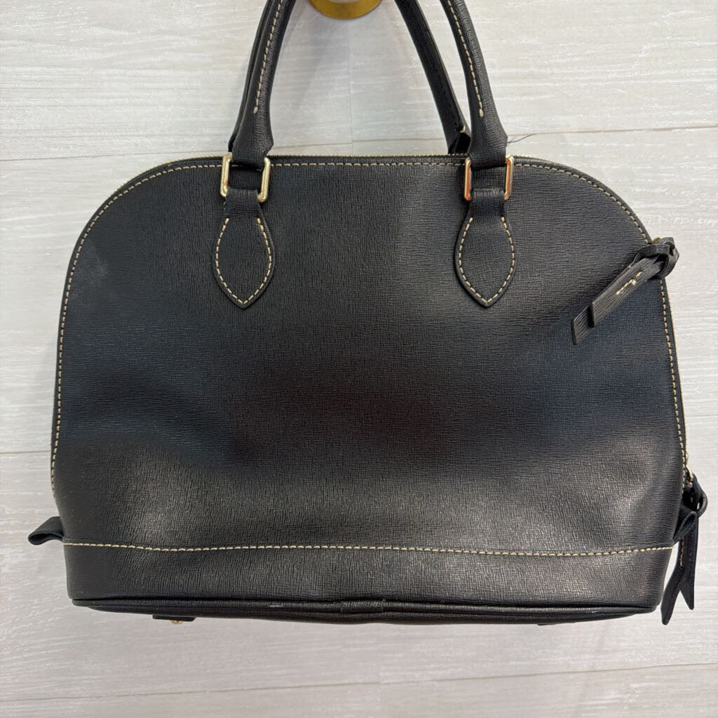 Dooney and Bourke Black Leather Dome Purse