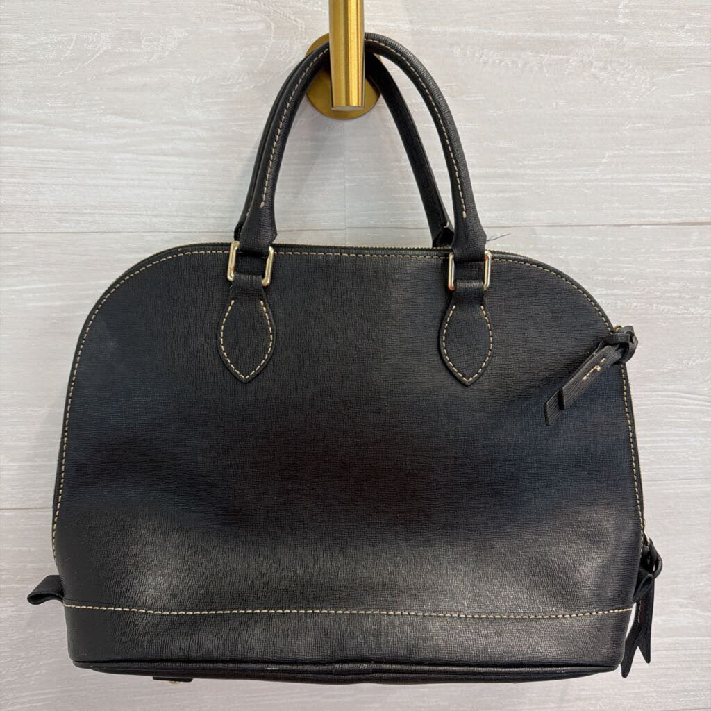 Dooney and Bourke Black Leather Dome Purse