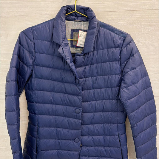 Geox Navy Puffer Snap Front Jacket 6