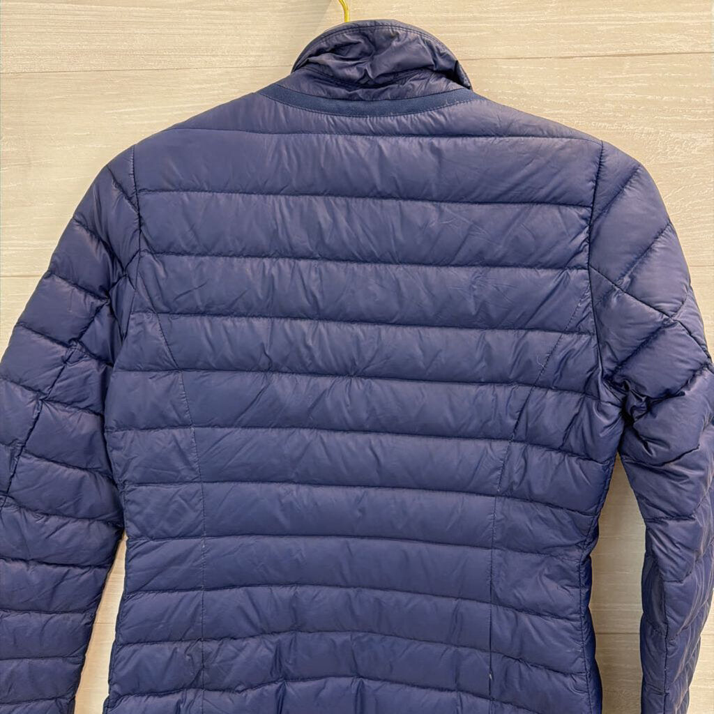 Geox Navy Puffer Snap Front Jacket 6