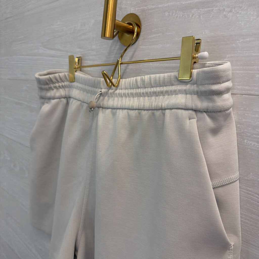 Lululemon Soft Grey Pull On Shorts 12