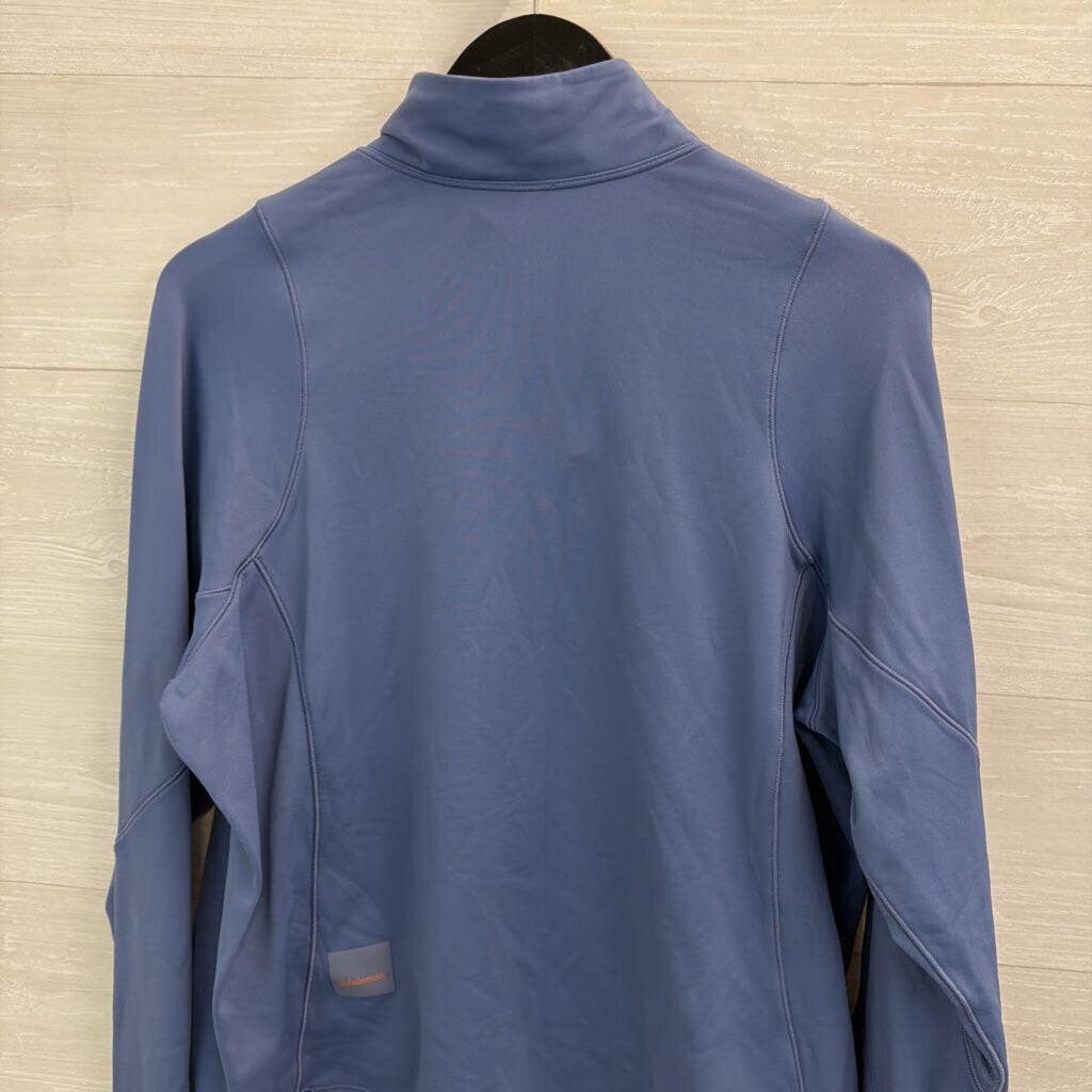 Lululemon Blue Quarter Zip Long Sleeve Pullover 12