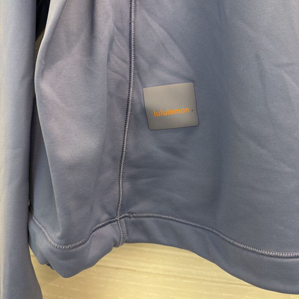 Lululemon Blue Quarter Zip Long Sleeve Pullover 12