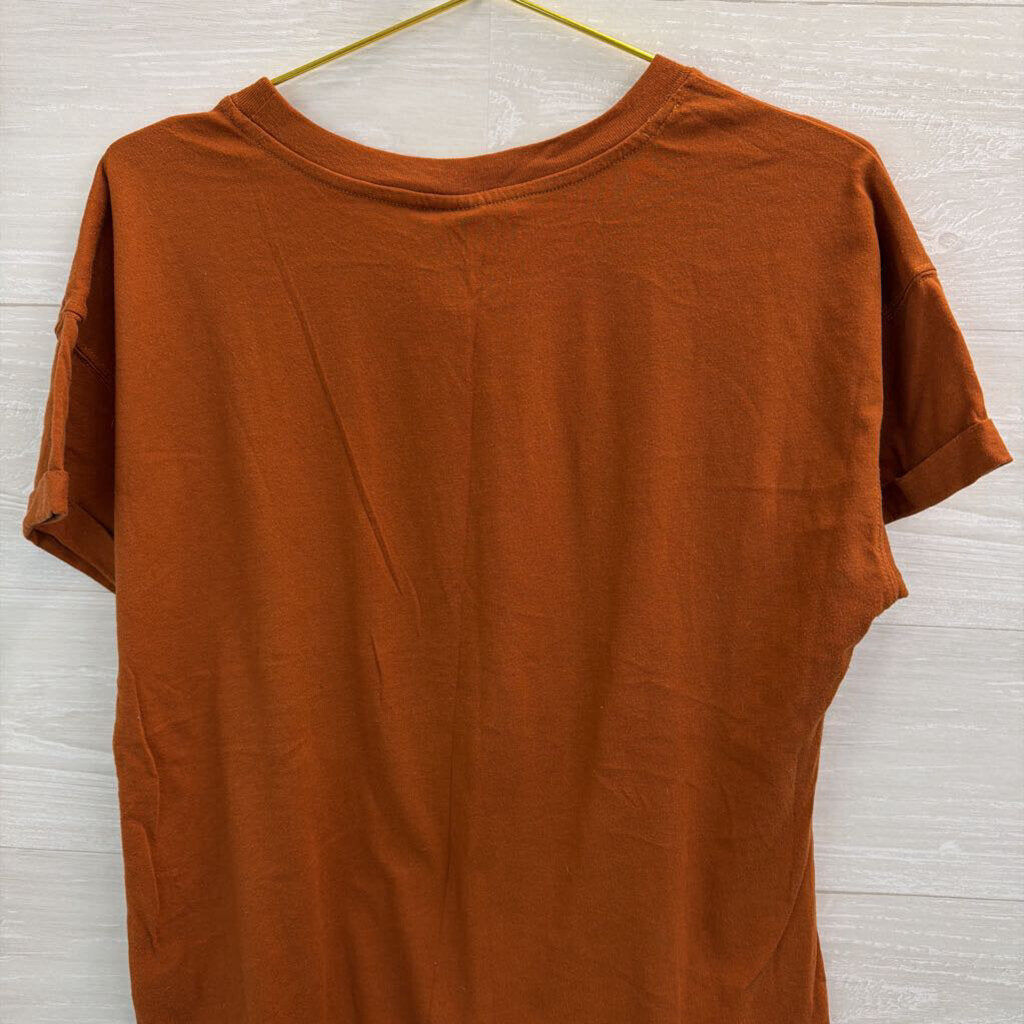 White Crow Brown Desert Darling Short Sleeve Graphic Tee Large