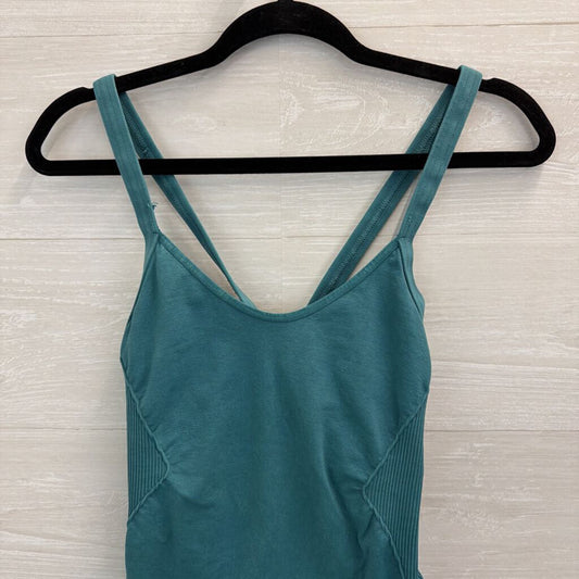 FP Movement Teal Blue Tank Bodysuit Medium