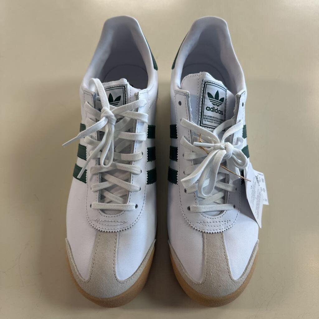 Adidas White/ Green Samoa Sneakers 11