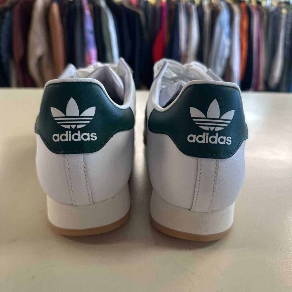Adidas White/ Green Samoa Sneakers 11