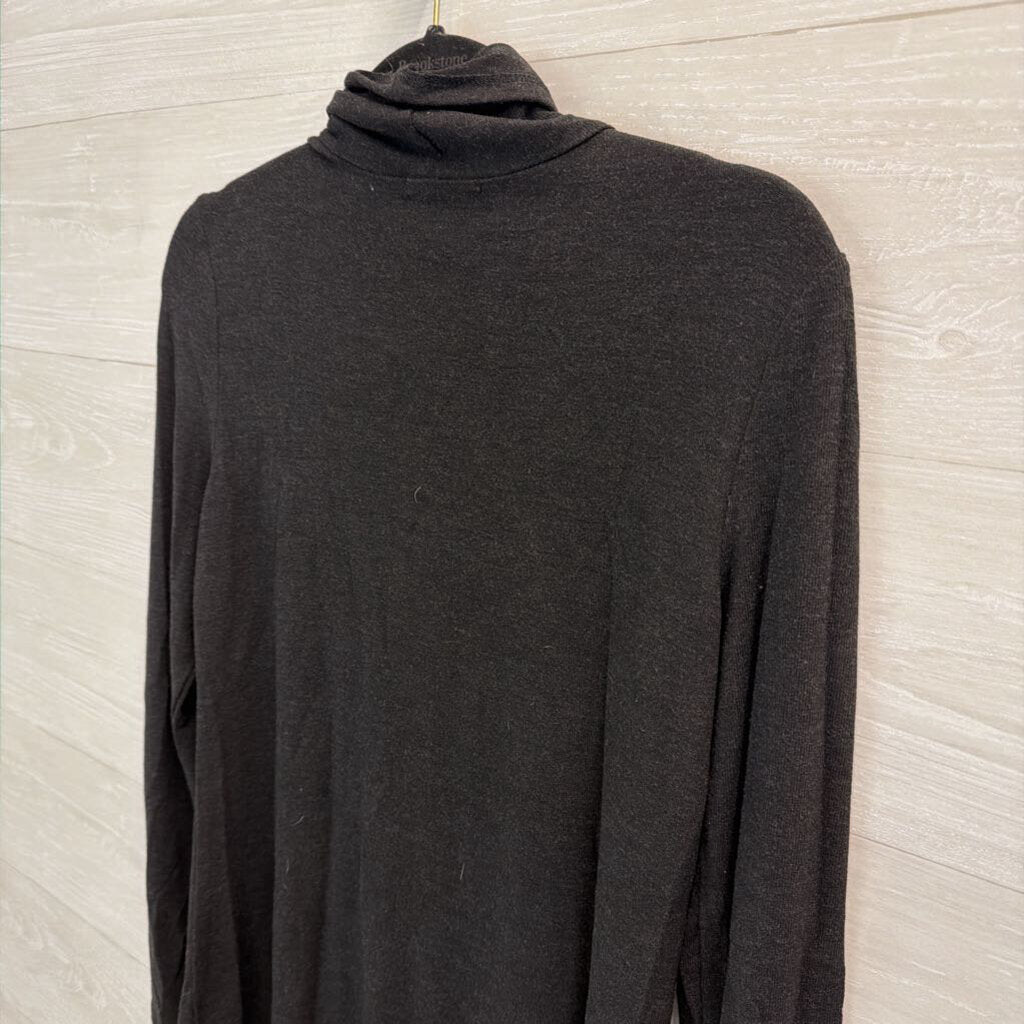 Habitat Soft Black Long Sleeve Turtleneck Top Extra Small