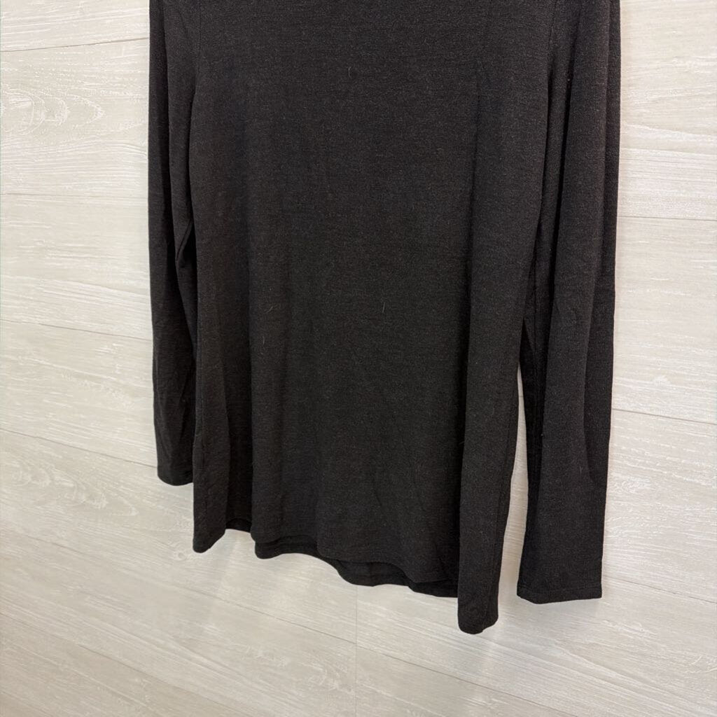 Habitat Soft Black Long Sleeve Turtleneck Top Extra Small