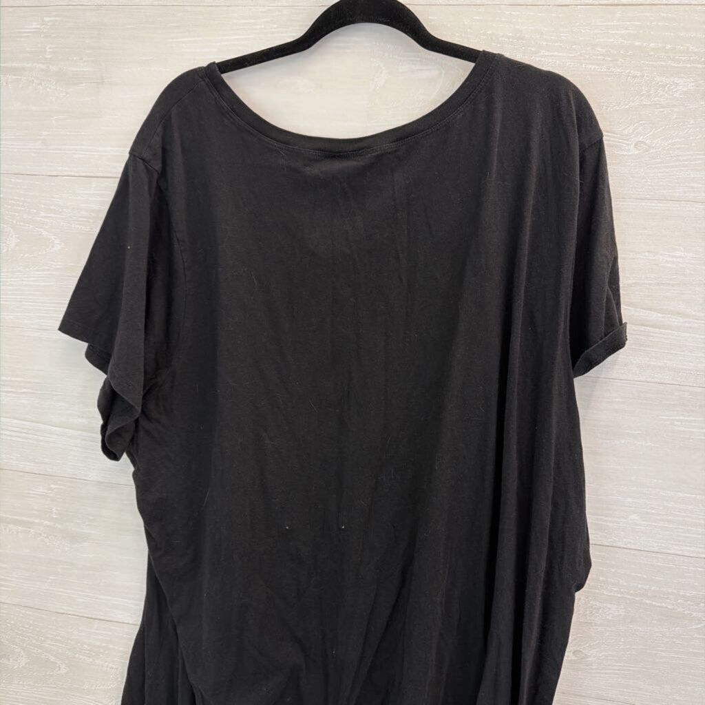 Harry Potter Black/ Silver Short Sleeve Graphic Tee 5XL