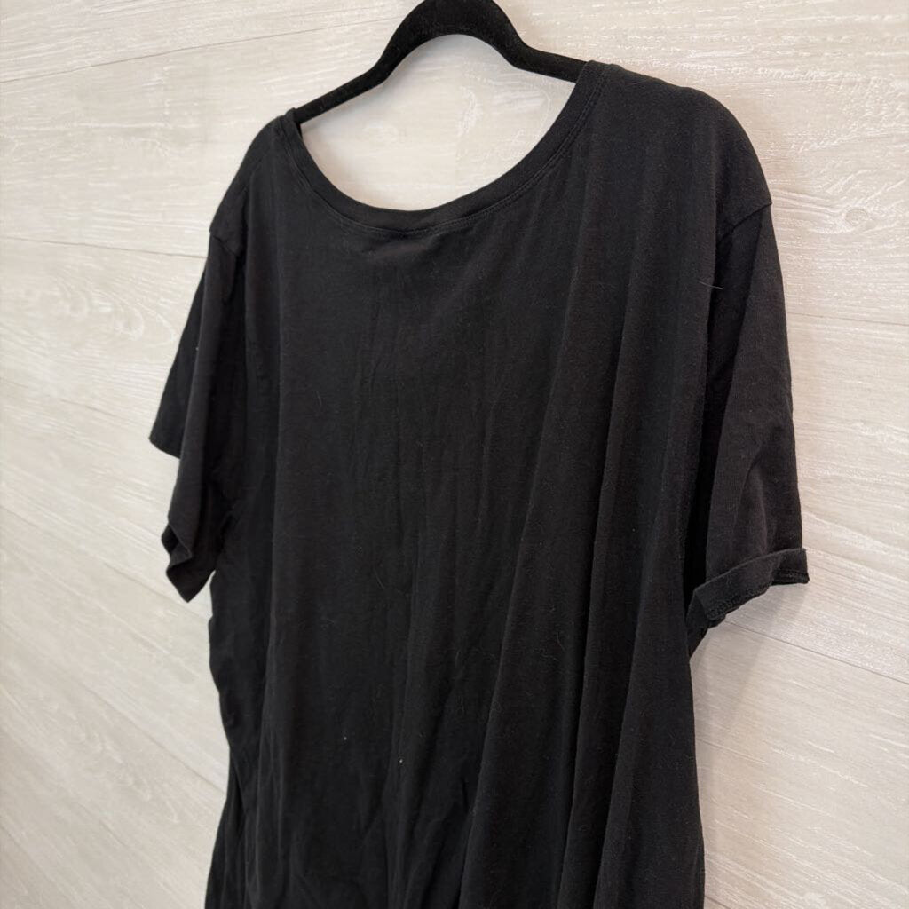 Harry Potter Black/ Silver Short Sleeve Graphic Tee 5XL