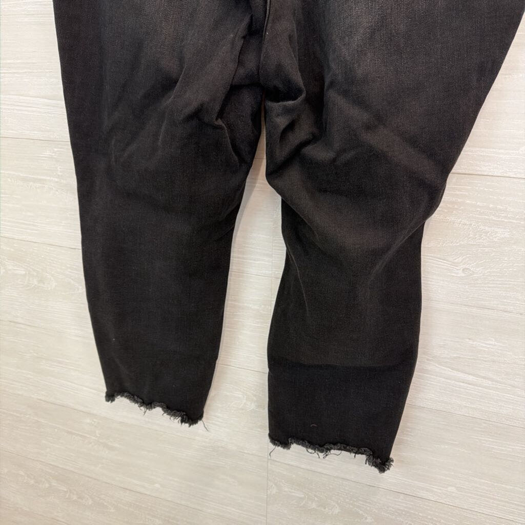 Judy Blue Dark Wash Cropped Straight Jeans 24 Womens