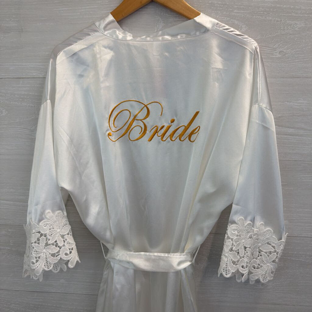 Bride Silky Robe One Size