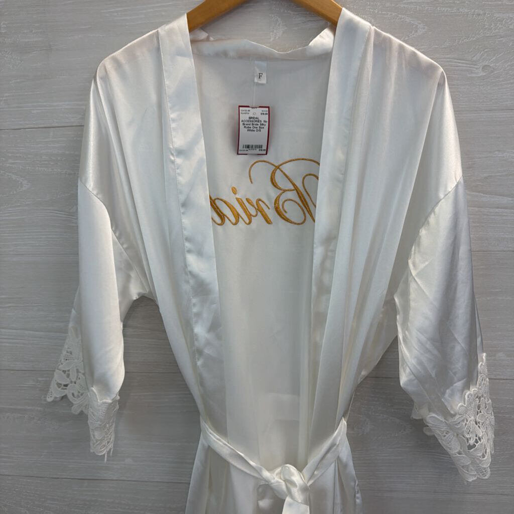 Bride Silky Robe One Size
