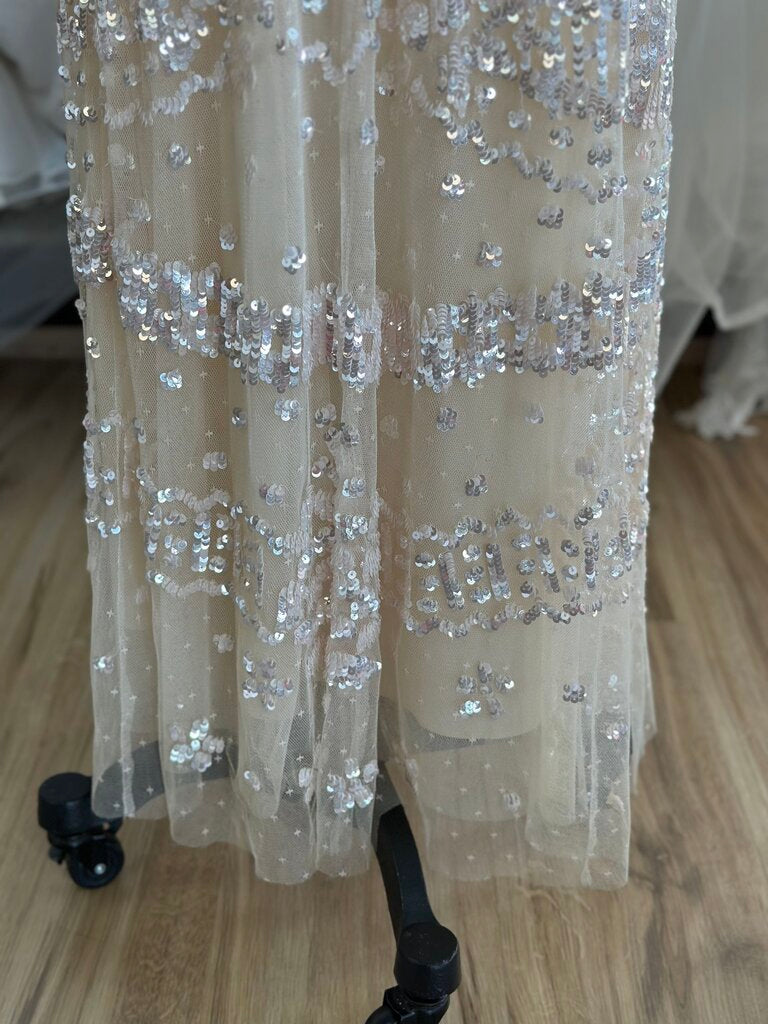 Needle & Thread Anais Sequin Ruffle Dress 14