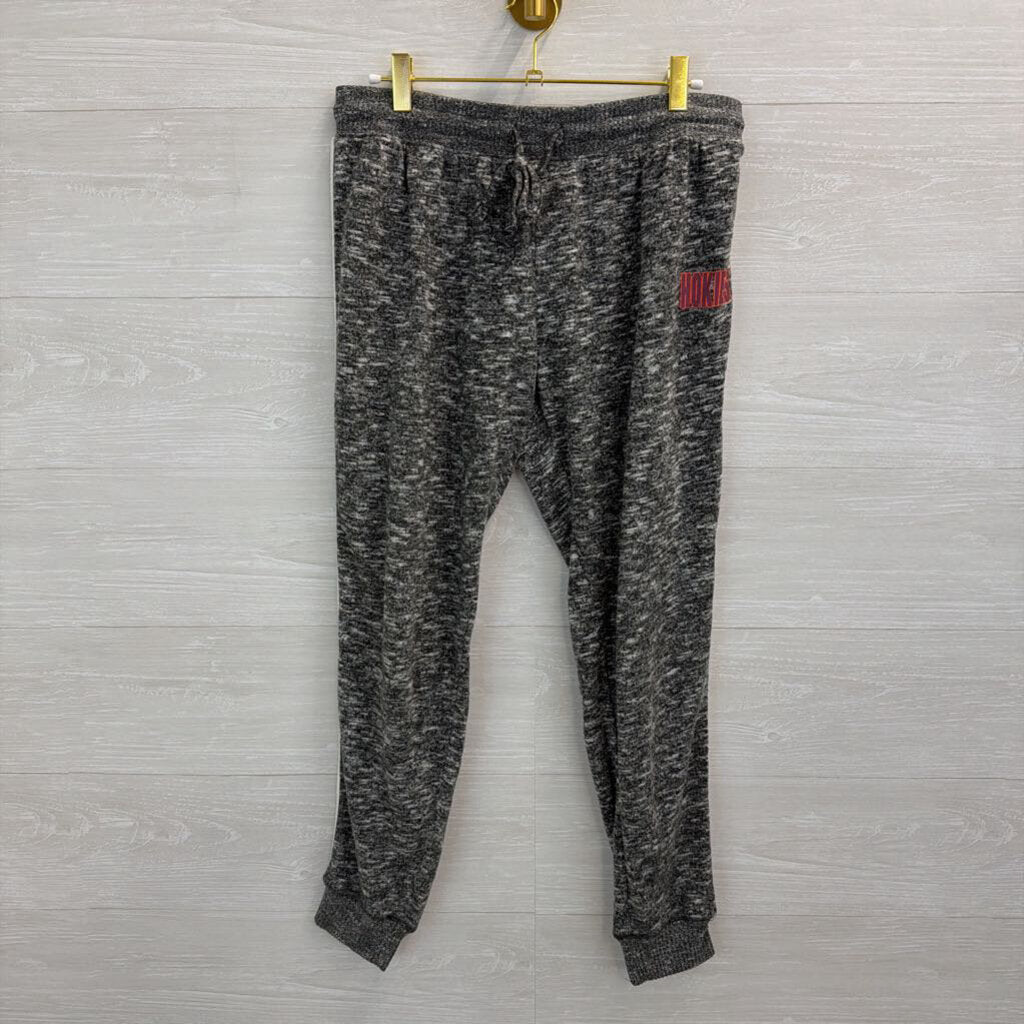 Captivating Apparel Heather Grey Virginia Tech Hokies Joggers Medium