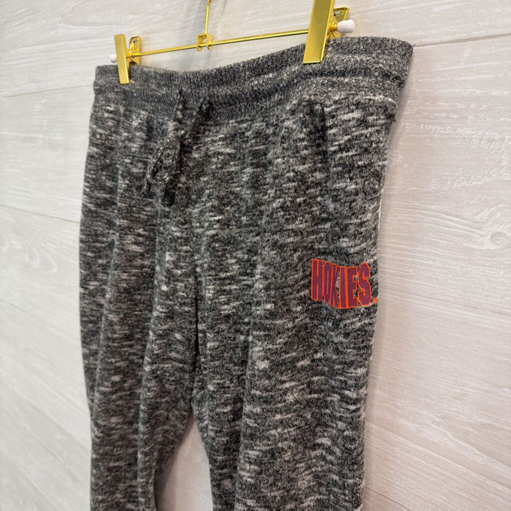 Captivating Apparel Heather Grey Virginia Tech Hokies Joggers Medium
