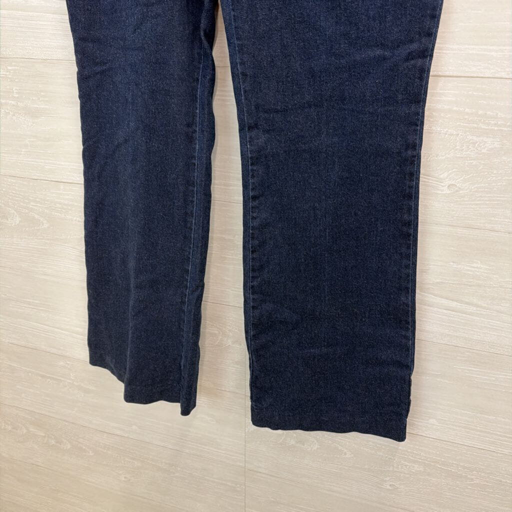 Anthropologie Dark Wash The Essential Trouser Jeans 12