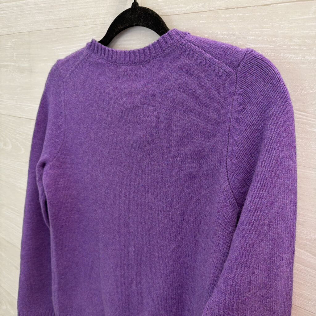 Vineyard Vines Purple Knit Cardigan Sweater Extra Small