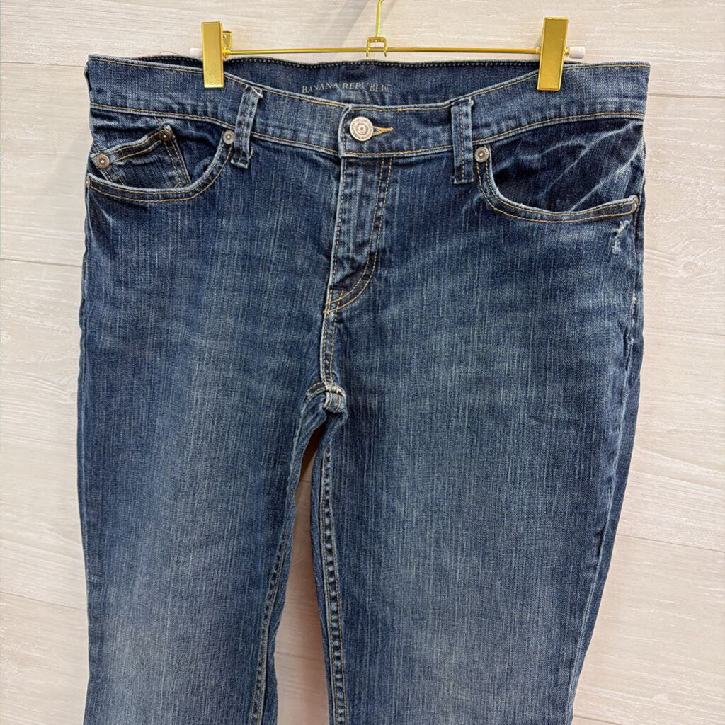 Banana Republic Medium Wash Bootcut Denim Jeans 12