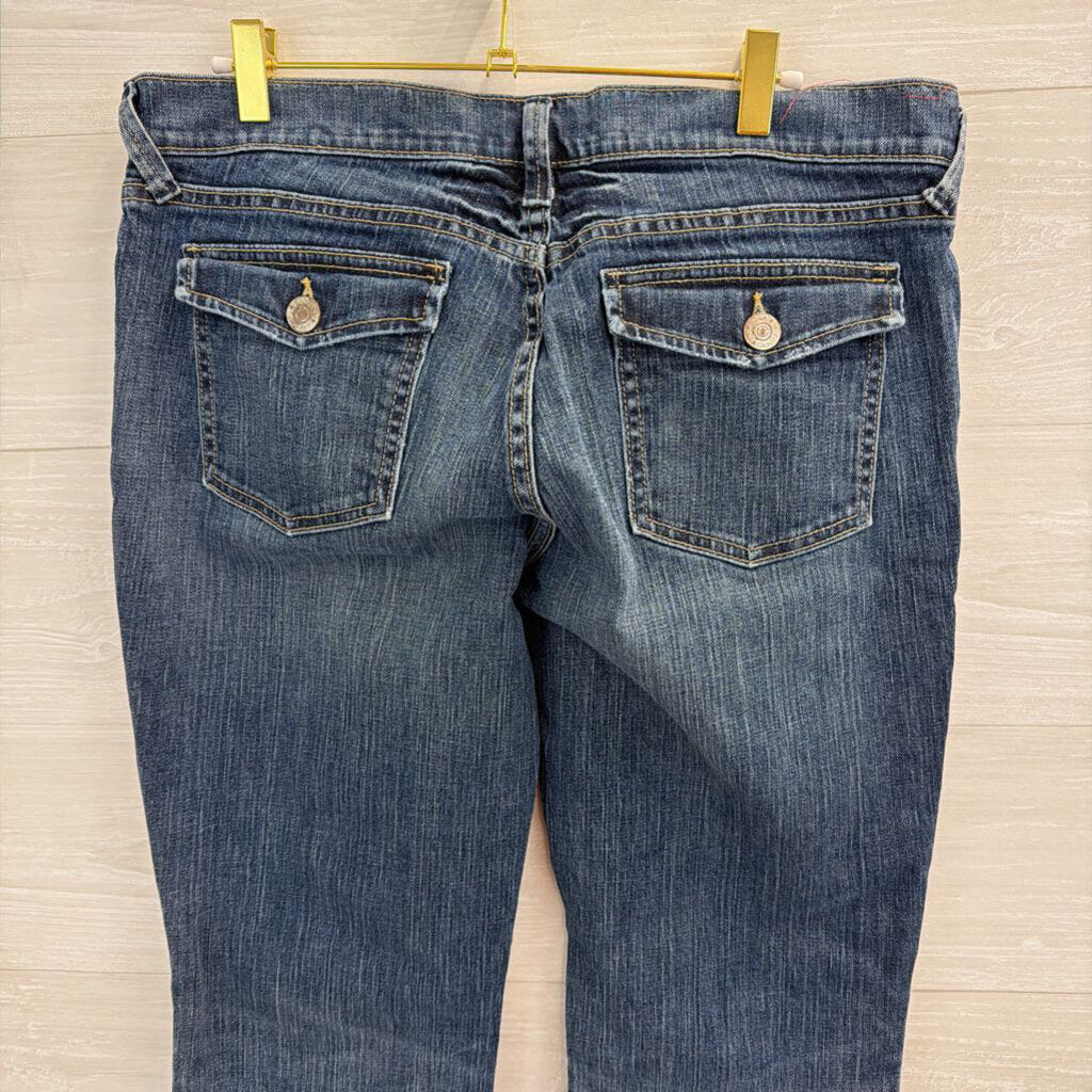 Banana Republic Medium Wash Bootcut Denim Jeans 12