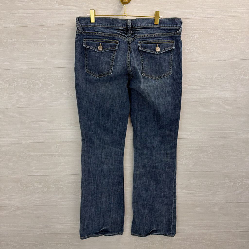 Banana Republic Medium Wash Bootcut Denim Jeans 12